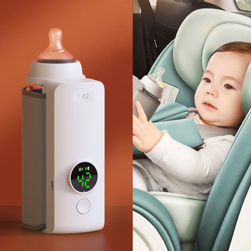 USB Rechargeable Bottle Warmer for Easy On-the-Go Feeding