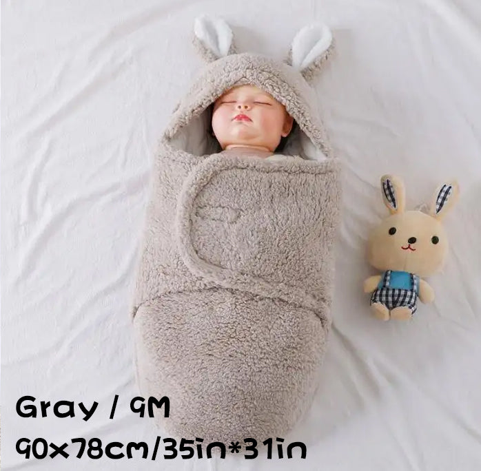Super Soft Baby Sleeping Bag with Head Support, Unisex