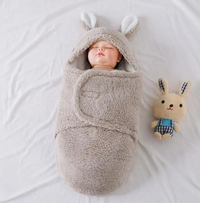 Super Soft Baby Sleeping Bag with Head Support, Unisex
