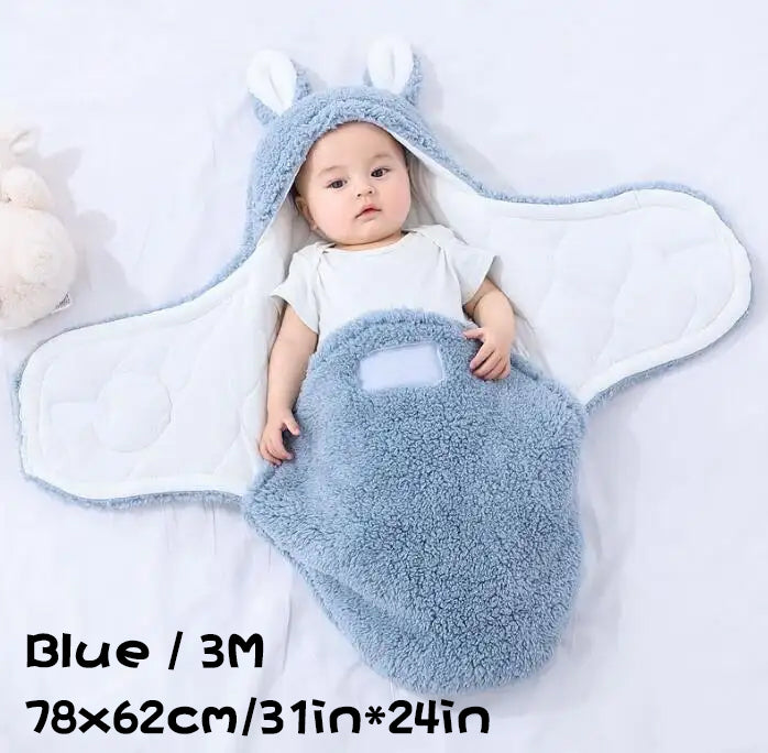 Super Soft Baby Sleeping Bag with Head Support, Unisex