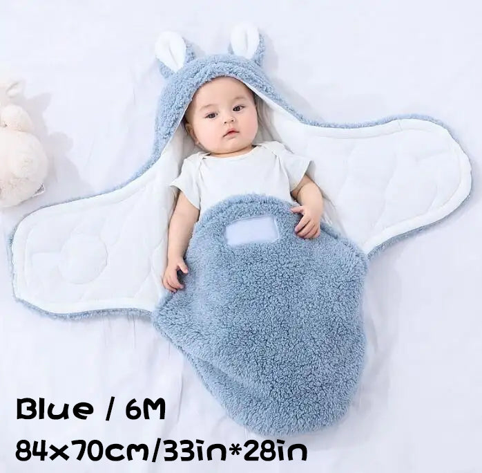 Super Soft Baby Sleeping Bag with Head Support, Unisex