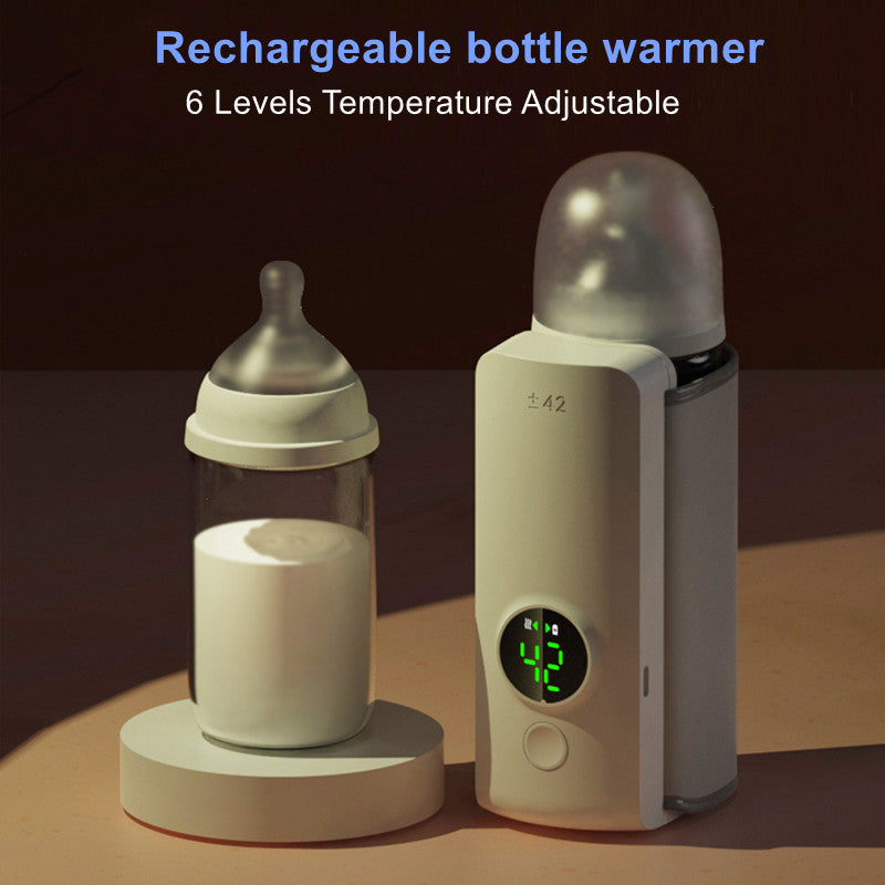 USB Rechargeable Bottle Warmer for Easy On-the-Go Feeding